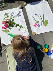 Printing with paints